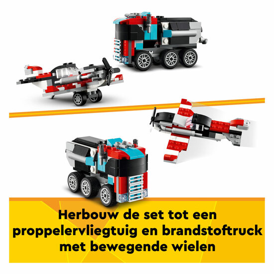 LEGO Creator 31146 Truck met Helikopter
