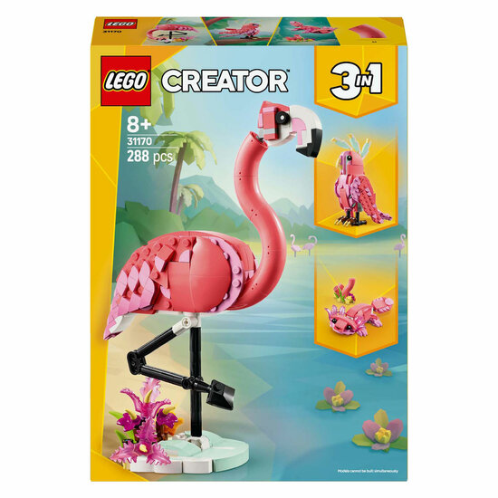 LEGO Creator 31170 Wilde dieren Roze Flamingo