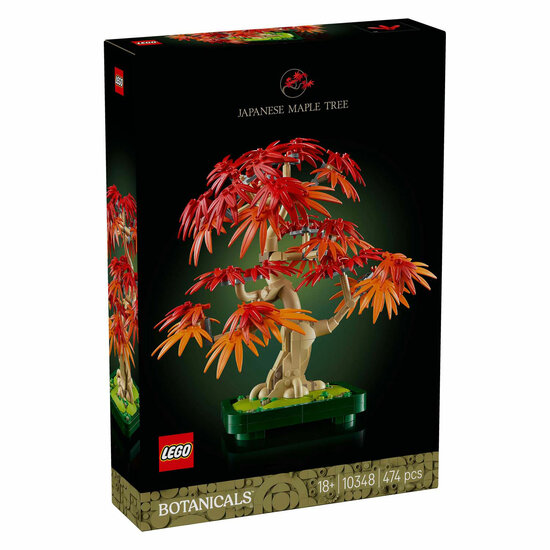 LEGO Botanicals 10348 Japanse Esdoorn Bonsaiboompje