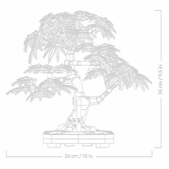 LEGO Botanicals 10348 Japanse Esdoorn Bonsaiboompje