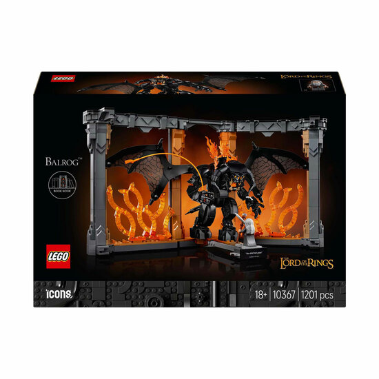LEGO ICONS 10367 Boekensteun The Lord of the Rings Balrog