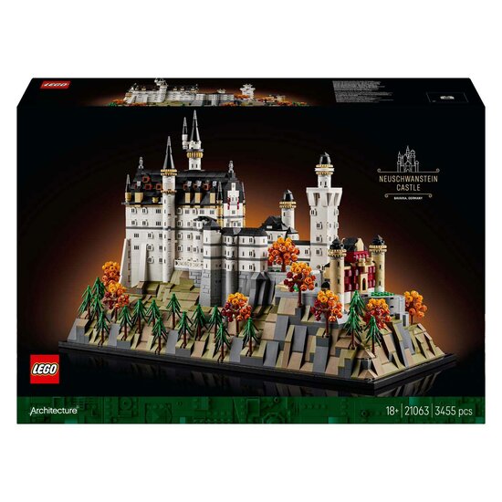 LEGO Architecture 21063 Slot Neuschwanstein Verzamelset