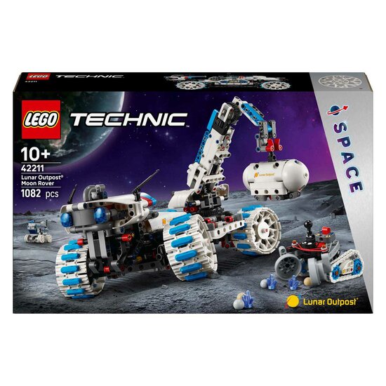 LEGO Technic 42211 Lunar Outpost Maanrover Ruimtevoertuig
