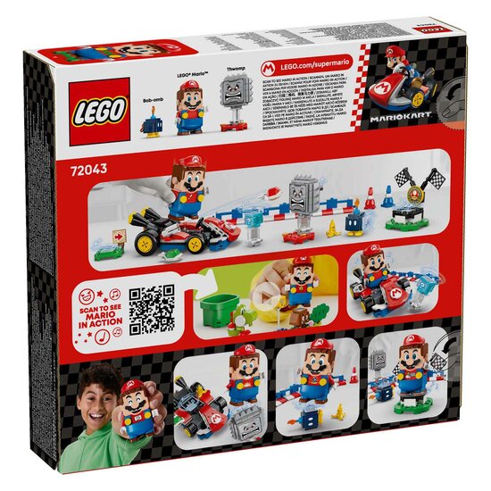 LEGO Super Mario 72043 Mario en Standaardkart