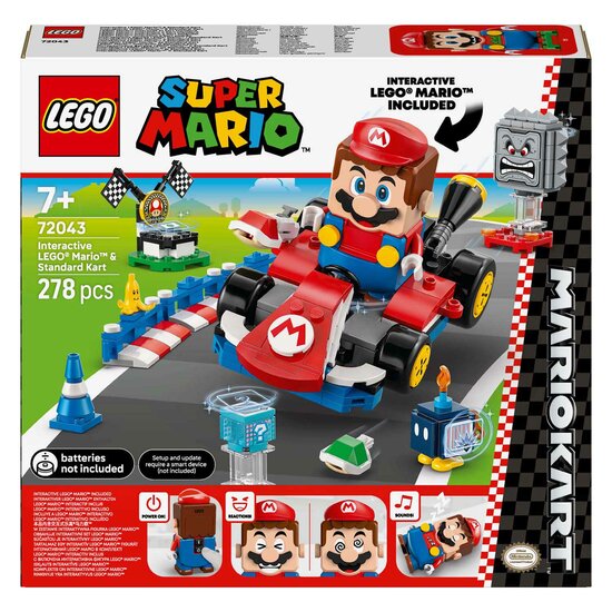 LEGO Super Mario 72043 Mario en Standaardkart