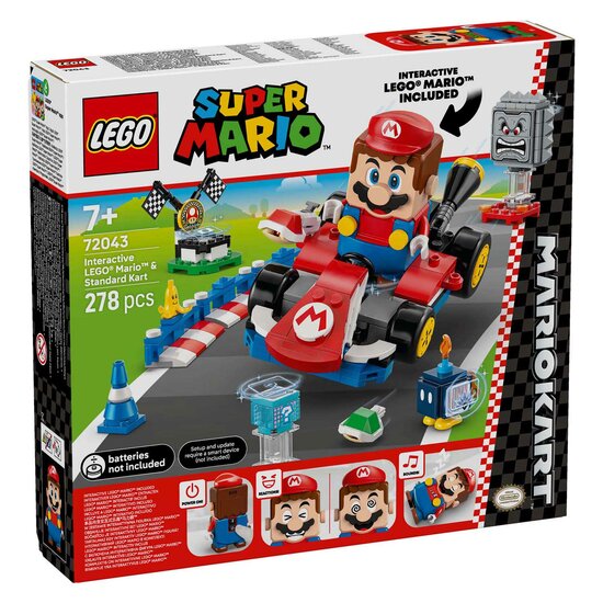 LEGO Super Mario 72043 Mario en Standaardkart