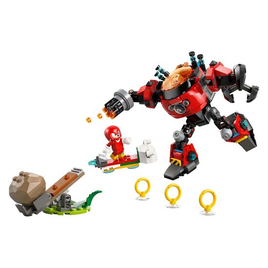 LEGO Sonic 77005 Knuckles vs. Dr. Eggman Egg Crusher mecha