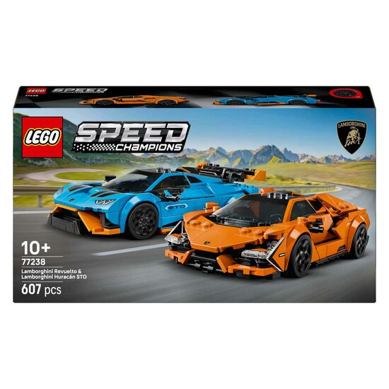 LEGO Speed Champions 77238 Lamborghini Revuelto en Huracan STO