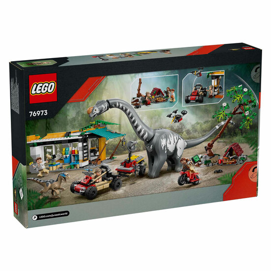 LEGO Jurassic World 76973 Raptor en Titanosaurus Opsporingsmissie