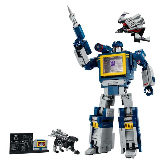LEGO ICONS 10358 Transformers Soundwave