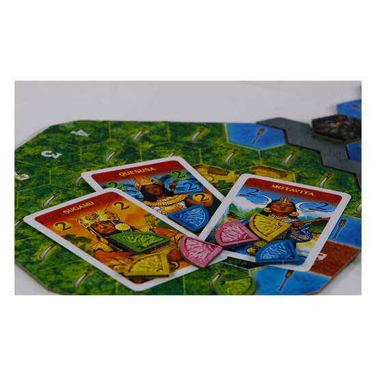 999 Games De Zoektocht naar El Dorado: Gevaren &amp; Muisca Uitbreiding Bordspel