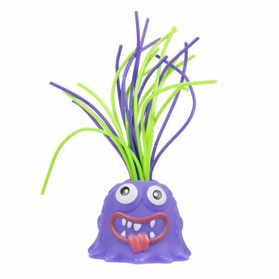 Fun Monster Met Trekbare Haren Met Geluid
