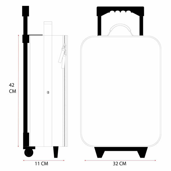 Frozen Trolley Koffer Star of the Show