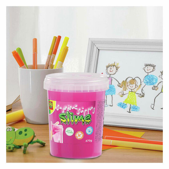 SES Slime - Neon Roze 470g