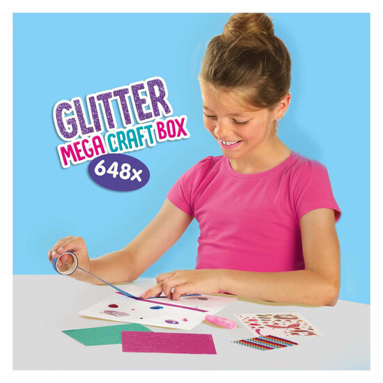 SES Glitter Mega Knutselbox