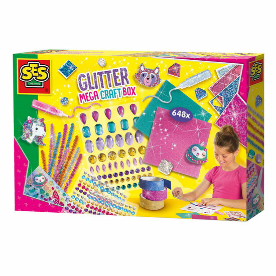 SES Glitter Mega Knutselbox