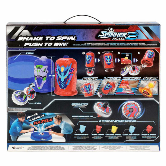 Silverlit Spinner MAD 2 Deluxe Battle Pack