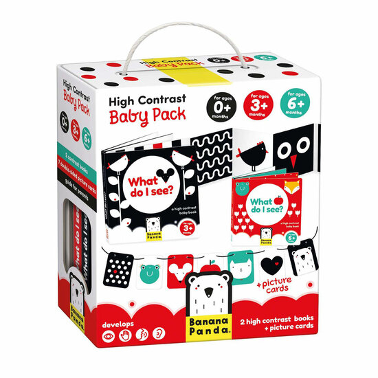 Banana Panda - Hoog Contrast Babyset