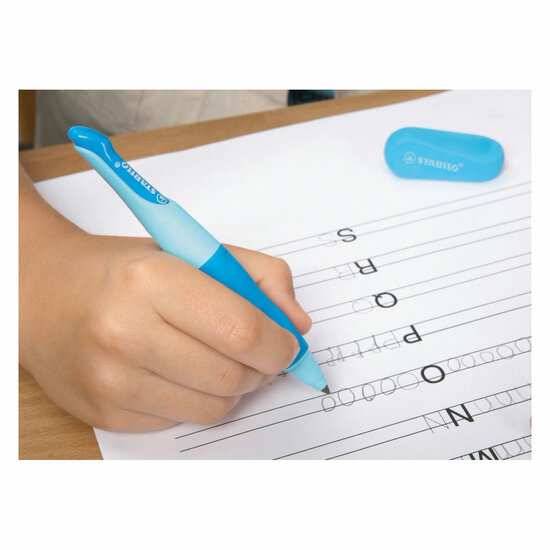 STABILO EASYergo 3.15 - Ergonomisch Vulpotlood - Linkshandig - Blauw