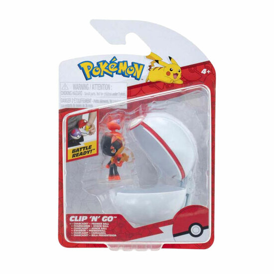 Pok&eacute;mon - Clip N Go Charcadet Premier Ball