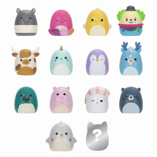 Squishmallows - Squish-a-longs Speelfiguren, 14dlg.