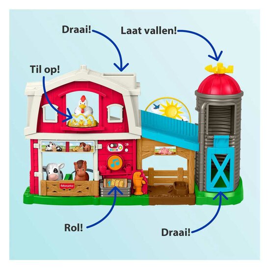 Fisher Price Little People Dierenverzorginsboerderij