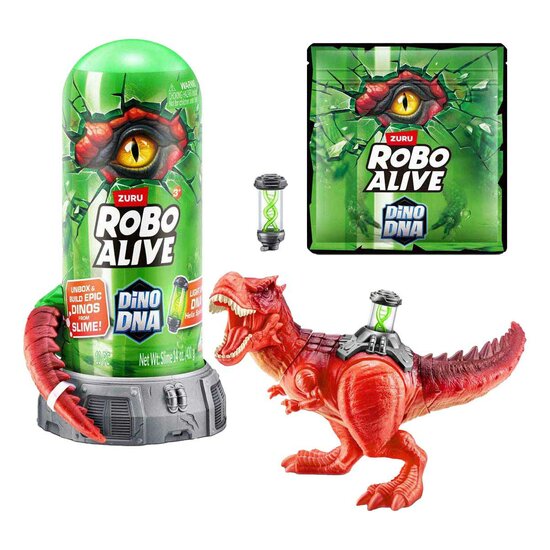 ZURU Robo Alive Dino DNA Speelslijm - Rood
