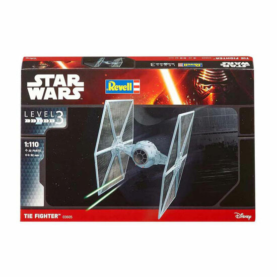 Revell Modelbouwpakket - Ruimtevaart - Star Wars Tie Fighter 1:110 - 22dlg.