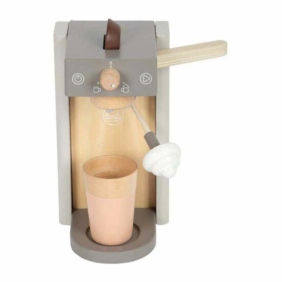 Small Foot Koffiemachine Speelset Grijs 'Tasty'