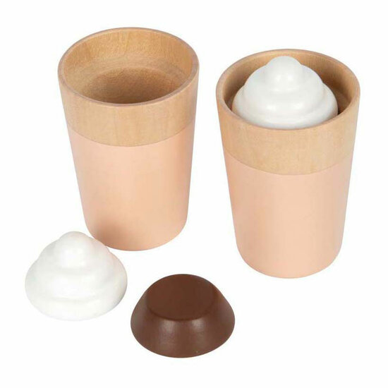Small Foot Koffiemachine Speelset Grijs 'Tasty'