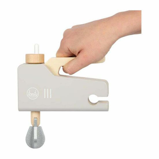 Small Foot - Houten Mixer Speelset Grijs "Tasty"