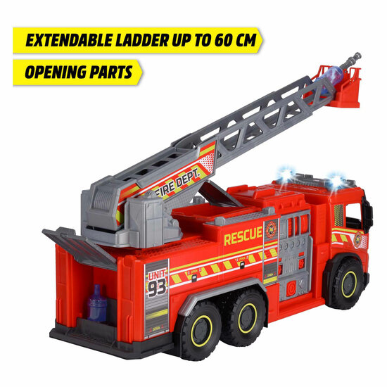 Dickie Brandweerwagen met Licht- en Geluidseffecten