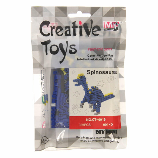 Strijkkralenset Dinosaurus