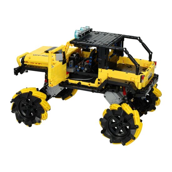 Happy Build Bestuurbare RC Blokjes Bouwset Pickup Truck - 1490dlg.
