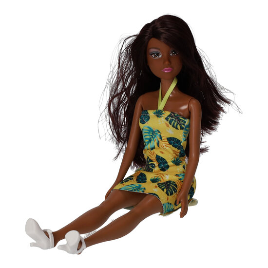 Fashion Pop Zomerjurk met Blaadjes