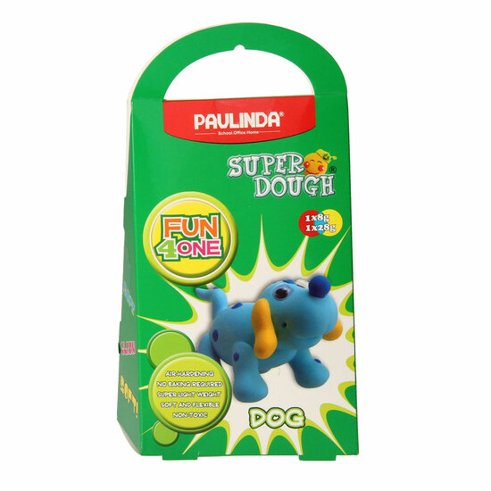 Super Dough Diertje Kleien - 2 Kleuren Klei