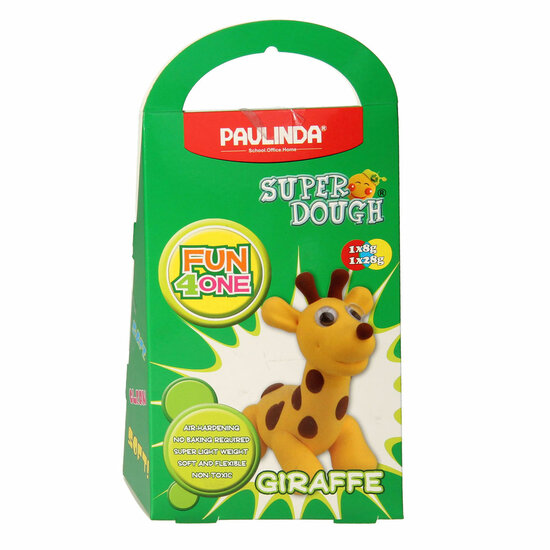 Super Dough Diertje Kleien - 2 Kleuren Klei