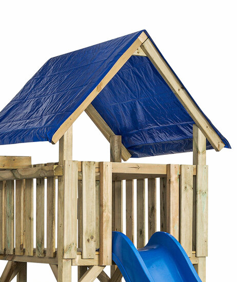 Houten speeltoestel schommel Jonas - Rood