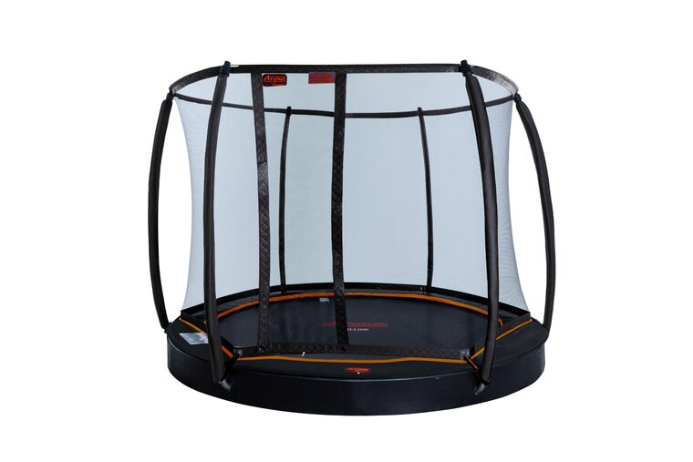 Avyna Trampoline FlatLevel &Oslash;305 met veiligheidsnet | Zwart