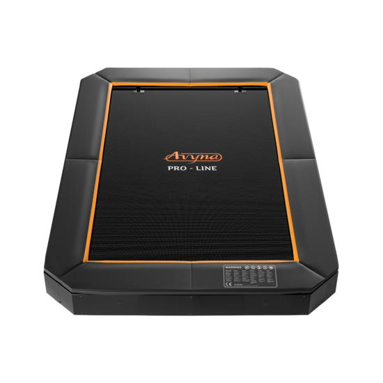 Avyna Trampoline FlatLevel 380x255 (238) | Zwart