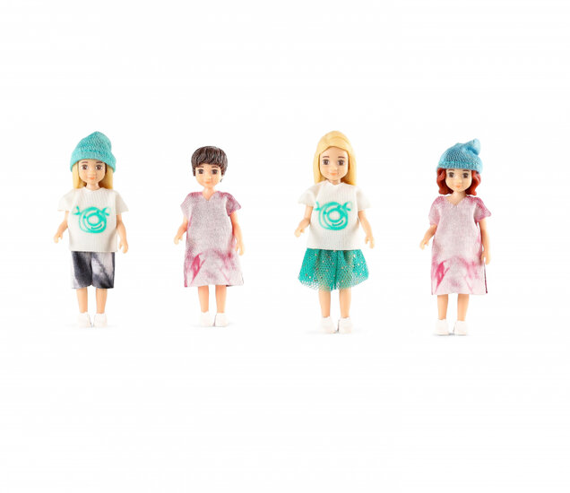 Lundby poppenhuispop 4-in-1 Creative met verwisselbare outfits