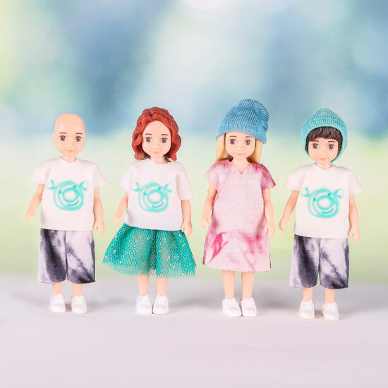 Lundby poppenhuispop 4-in-1 Creative met verwisselbare outfits