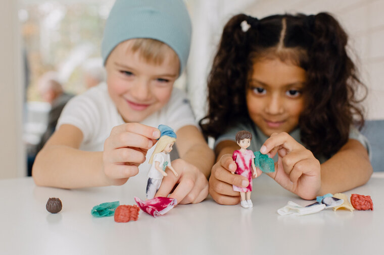 Lundby poppenhuispop 4-in-1 Creative met verwisselbare outfits