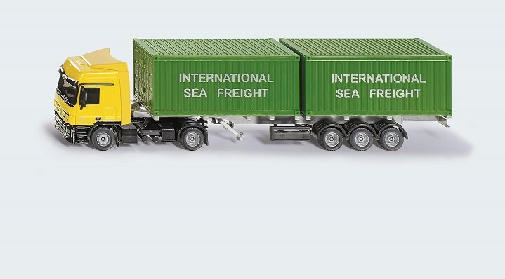 Siku Vrachtwagen met container 1:50