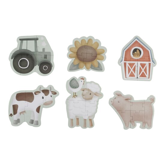 Little Dutch Little Farm 6 In 1 Puzzel FSC