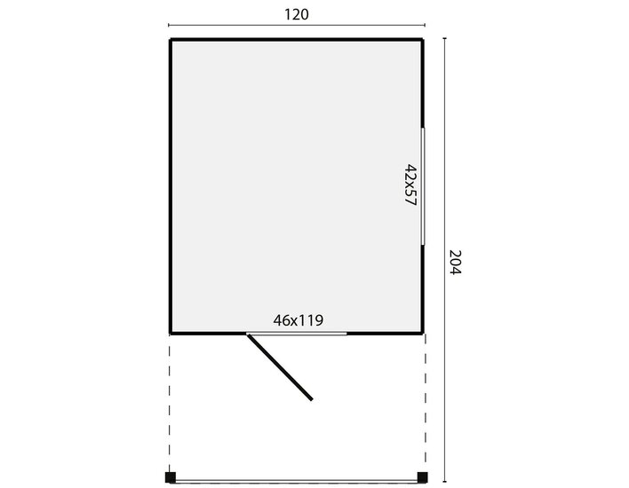 WOODY Houten Speelhuis Teddy