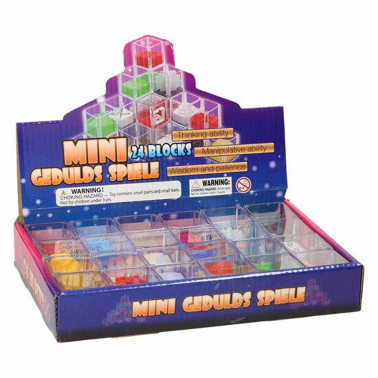 Gedulspel Kubus, 24st
