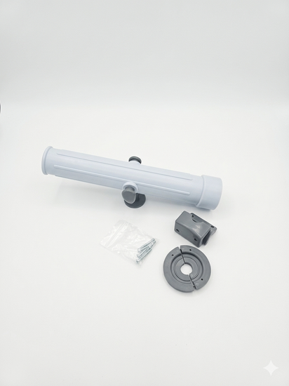 Telescoop 350 Pastel Blauw/Grijs &ndash; Speelgoedtelescoop voor Speelhuis of Uitkijktoren