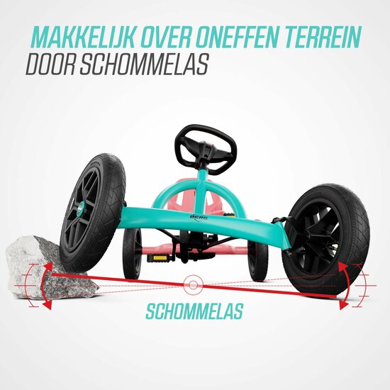 BERG skelter Buddy Lua roze/groen