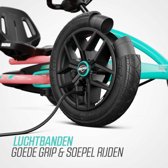 BERG skelter Buddy Lua roze/groen